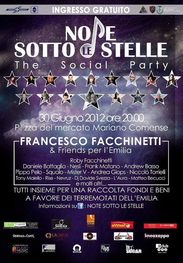 note sotto le stelle mariano comense facchinetti